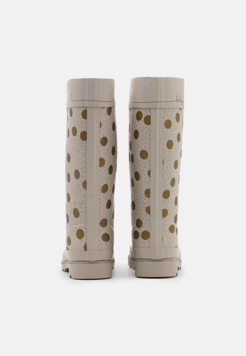 Anna Field Promo Wellies Støvler Dame Beige | NO-ZEJVD-5891