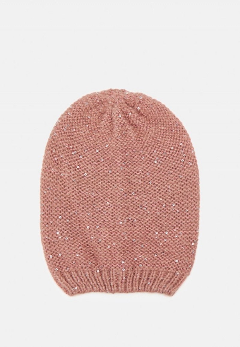 Anna Field Top 10 Beanie Dame Rosa | NO-RTAHX-1725