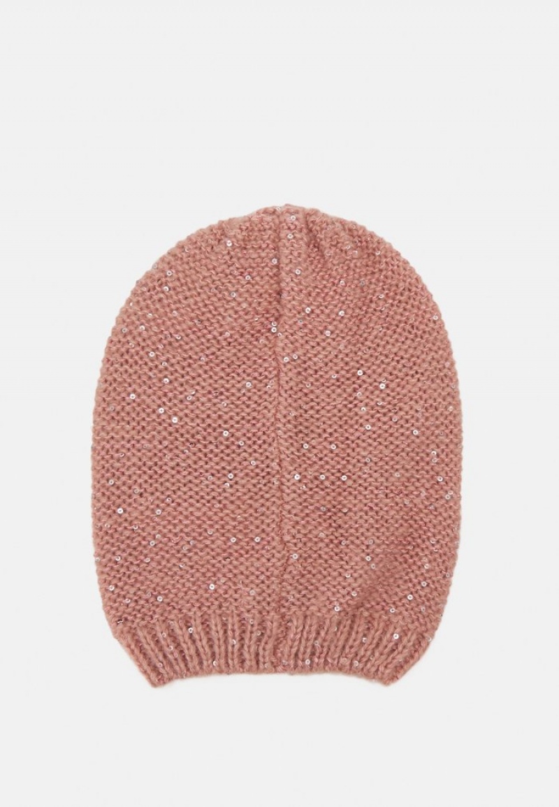 Anna Field Top 10 Beanie Dame Rosa | NO-RTAHX-1725