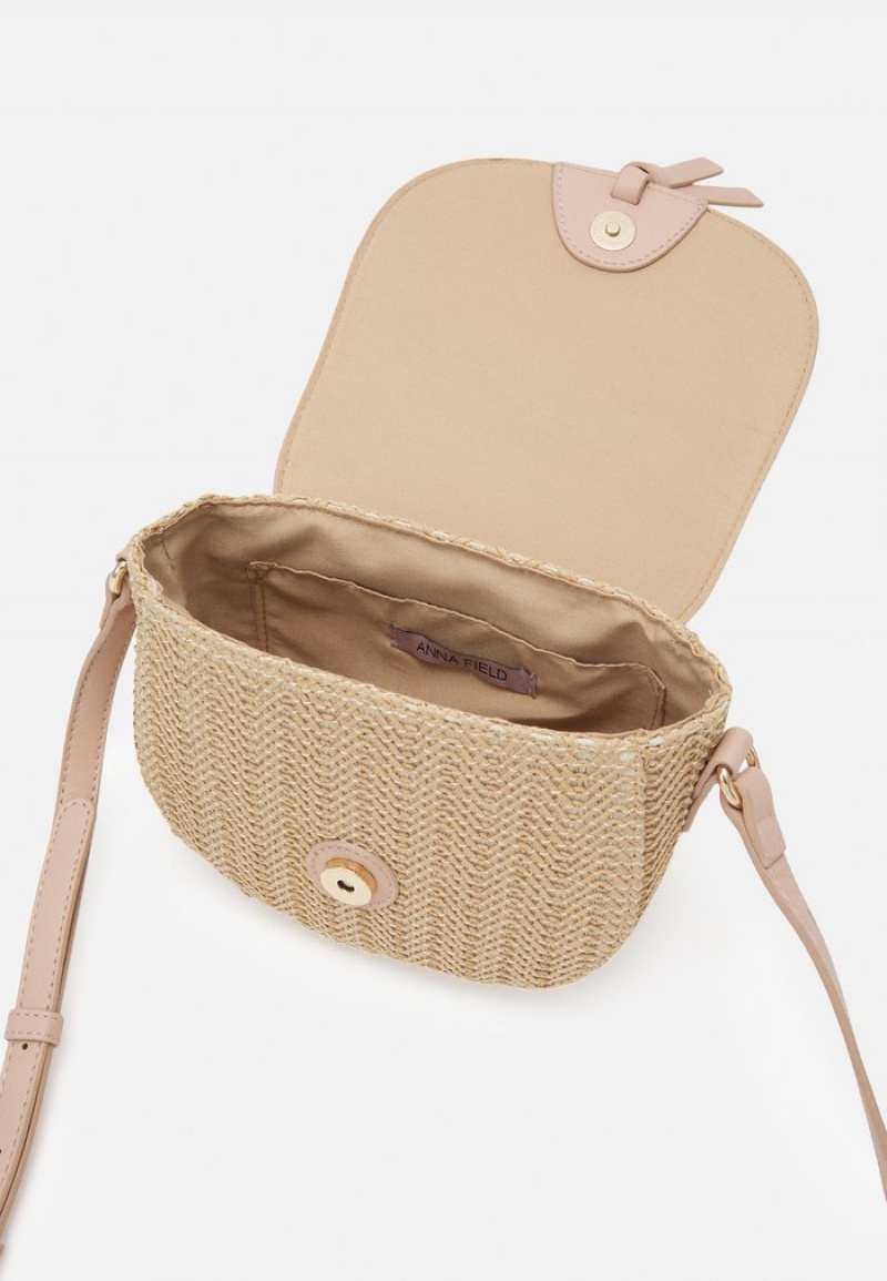 Anna Field Top 10 Cross Body Vesker Dame Beige | NO-YFJAB-2509