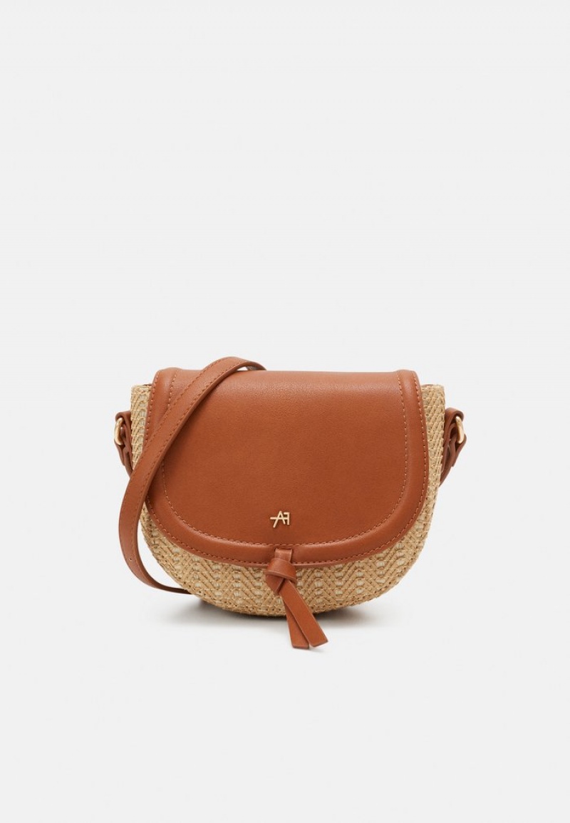 Anna Field Top 10 Cross Body Vesker Dame Beige | NO-GRVDO-6094