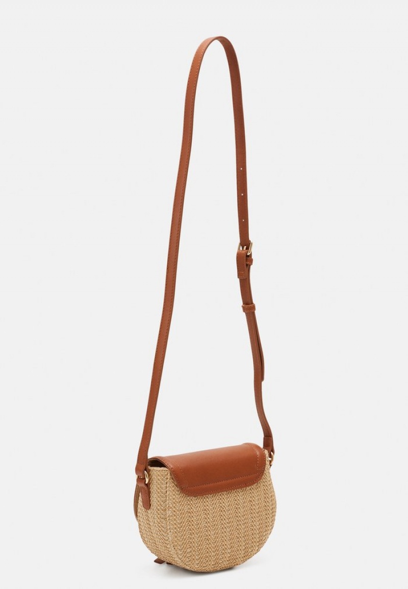 Anna Field Top 10 Cross Body Vesker Dame Beige | NO-GRVDO-6094