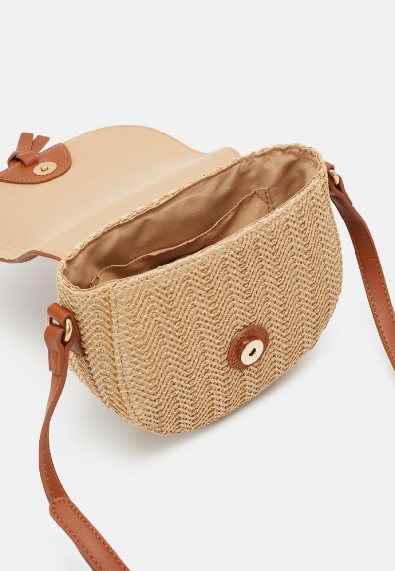 Anna Field Top 10 Cross Body Vesker Dame Beige | NO-GRVDO-6094