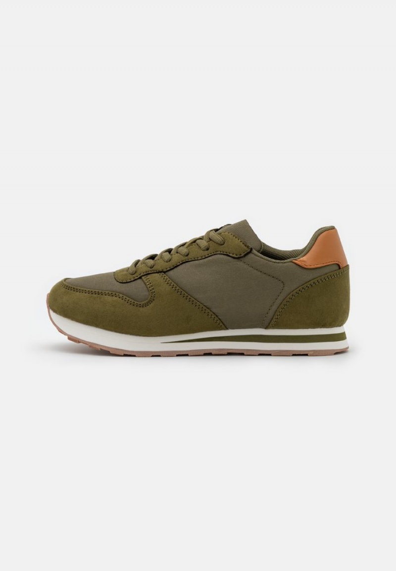 Anna Field Top 10 Joggesko Dame Khaki | NO-IBNKL-1245