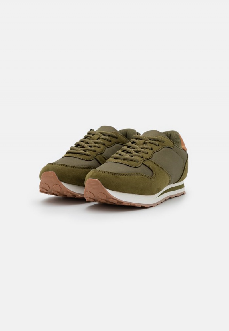 Anna Field Top 10 Joggesko Dame Khaki | NO-IBNKL-1245