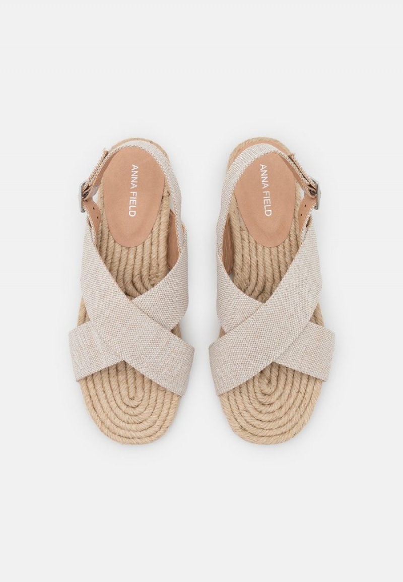 Anna Field Top 10 Sandaler Dame Beige | NO-WJLTQ-7652