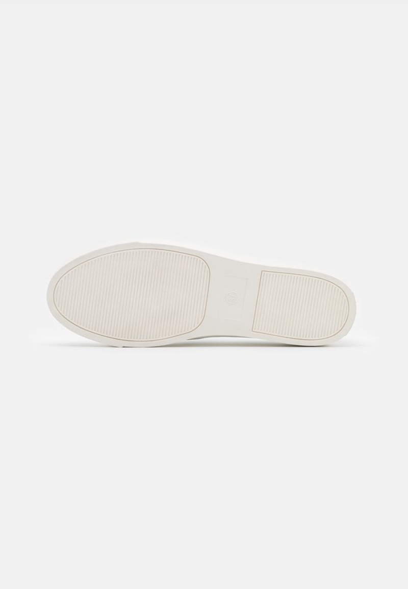 Anna Field Top 10 Slip-Ons Lave Sko Dame Hvite | NO-NJWMK-0497