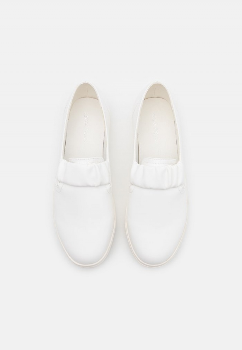 Anna Field Top 10 Slip-Ons Lave Sko Dame Hvite | NO-NJWMK-0497