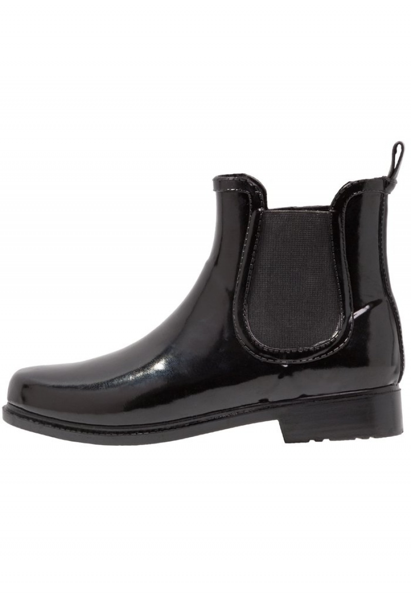 Anna Field Top 10 Wellies Black ✔️ Støvletter Dame Svarte | NO-YGEFH-7438