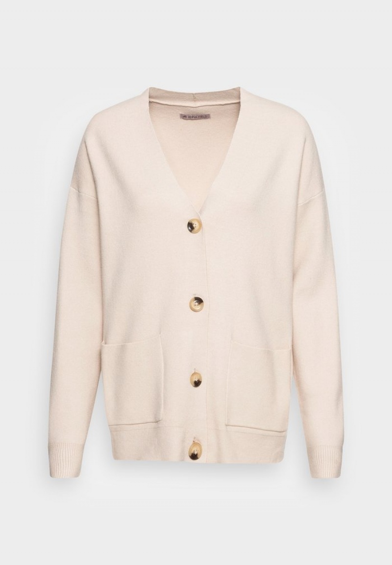 Anna Field Wholesale Cardigan Dame Beige | NO-XRUTH-2186