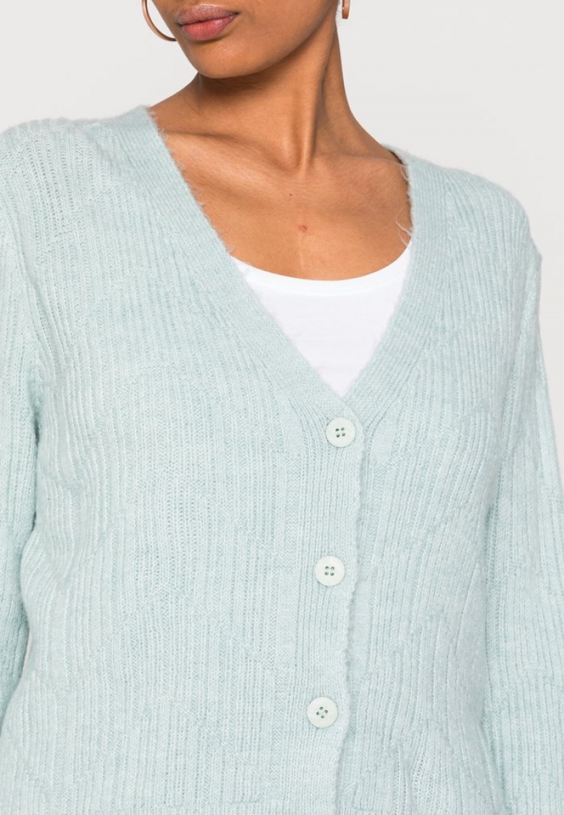 Anna Field Wholesale Cardigan Dame Lyse Grønn | NO-PSFUY-6108