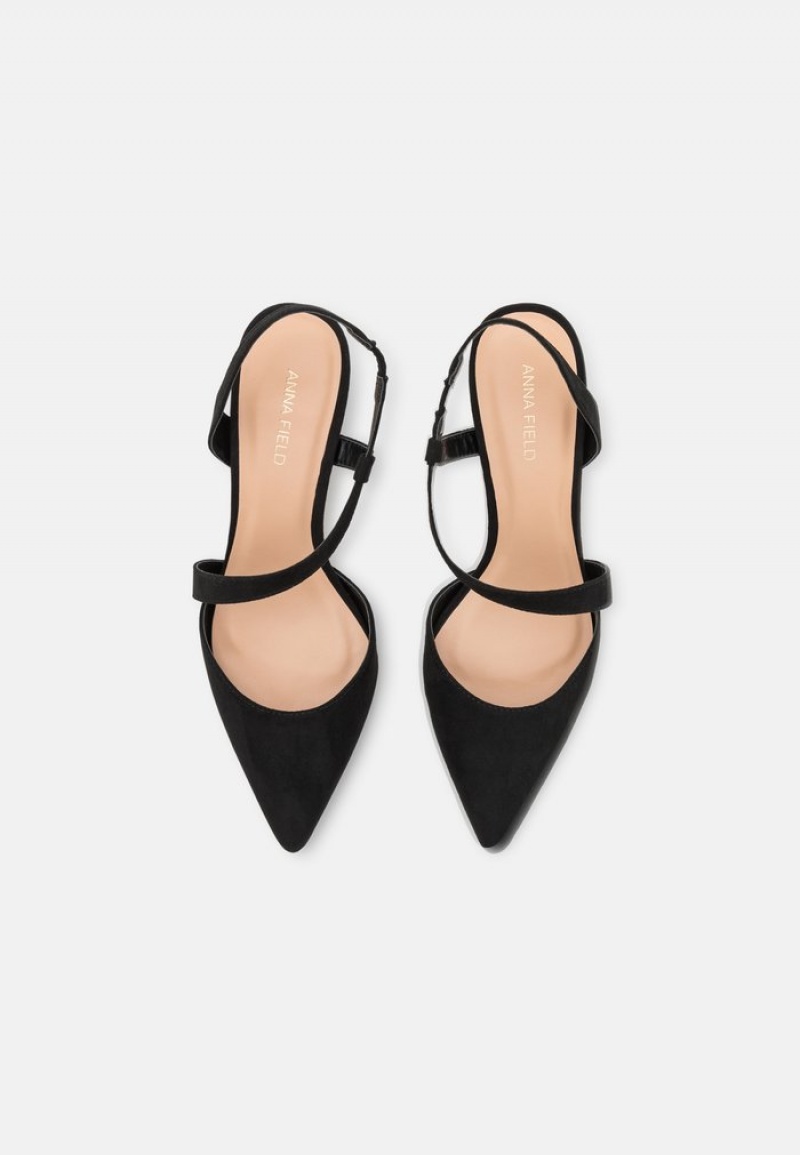 Anna Field Wholesale Classic Heels Pumps Dame Svarte | NO-HCKTW-5139