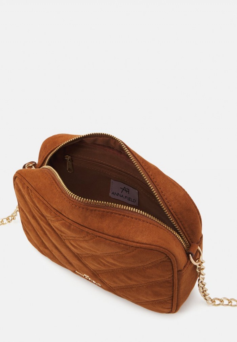 Anna Field Wholesale Cross Body Vesker Dame Brune | NO-CUZJI-7524