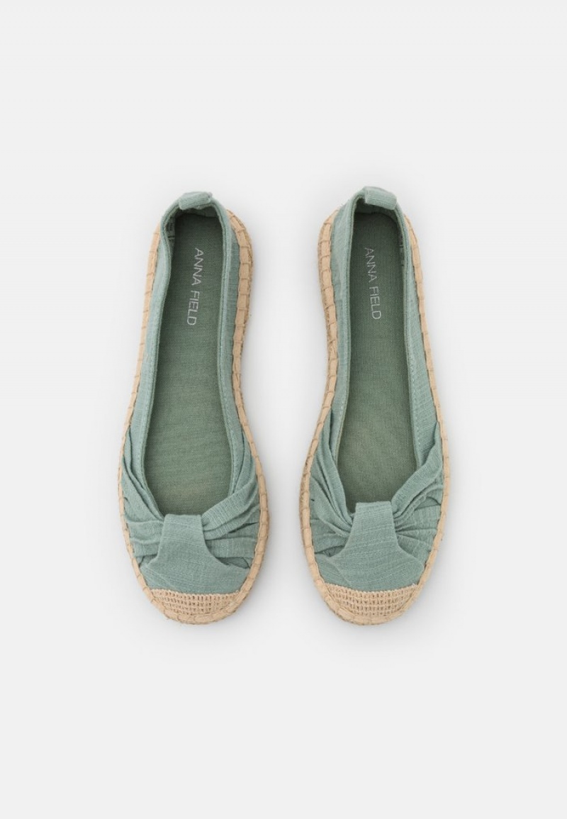 Anna Field Wholesale Espadrilles Ballerinasko Dame Mint | NO-LGRSO-8456