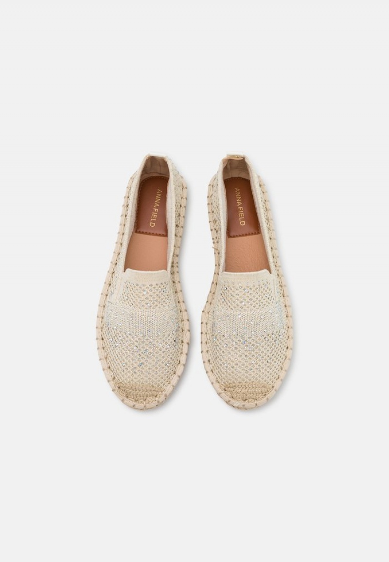 Anna Field Wholesale Espadrilles Lave Sko Dame Beige | NO-APOTC-1479