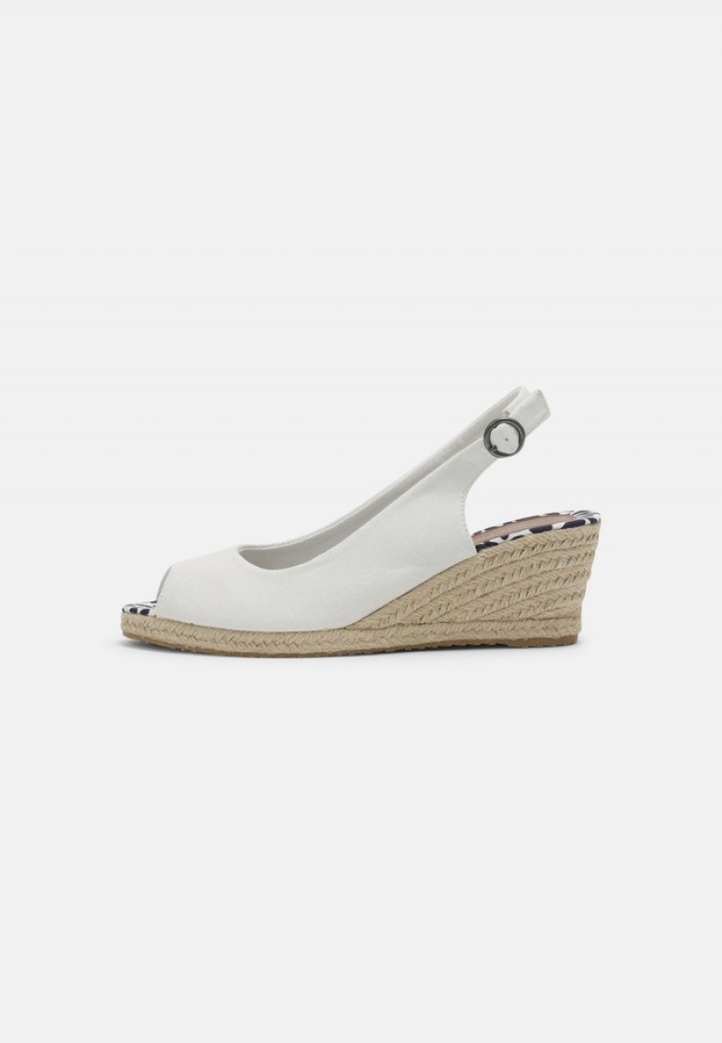 Anna Field Wholesale Peep Toes Sandaler Dame Hvite | NO-VRFQK-0276