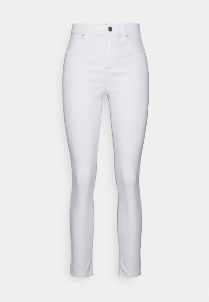 Anna Field Wholesale Slim Jeans Dame Hvite | NO-BLCUW-1359