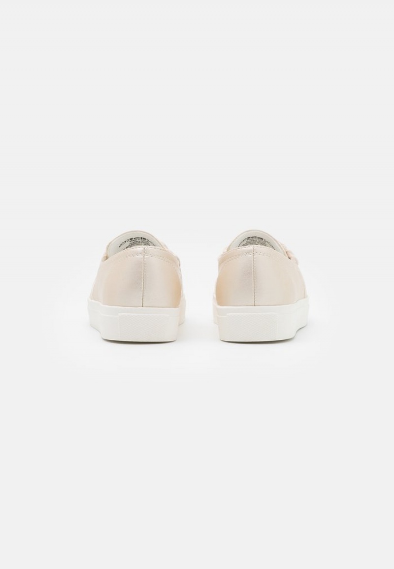 Anna Field Wholesale Slip-Ons Lave Sko Dame Gull | NO-IHSFA-3126