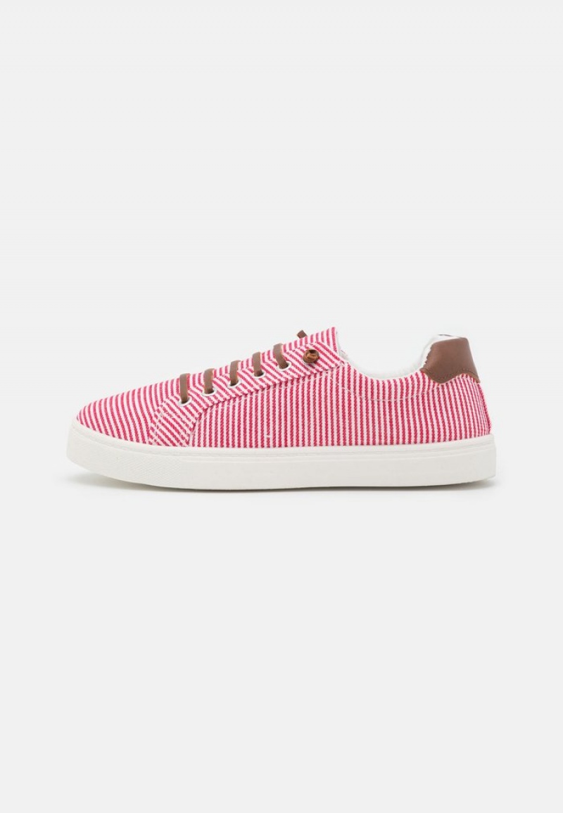 Anna Field Wholesale Trainers Lave Sko Dame Rød | NO-ZMATK-8409