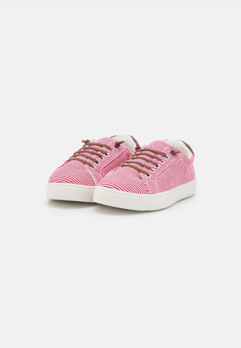 Anna Field Wholesale Trainers Lave Sko Dame Rød | NO-ZMATK-8409